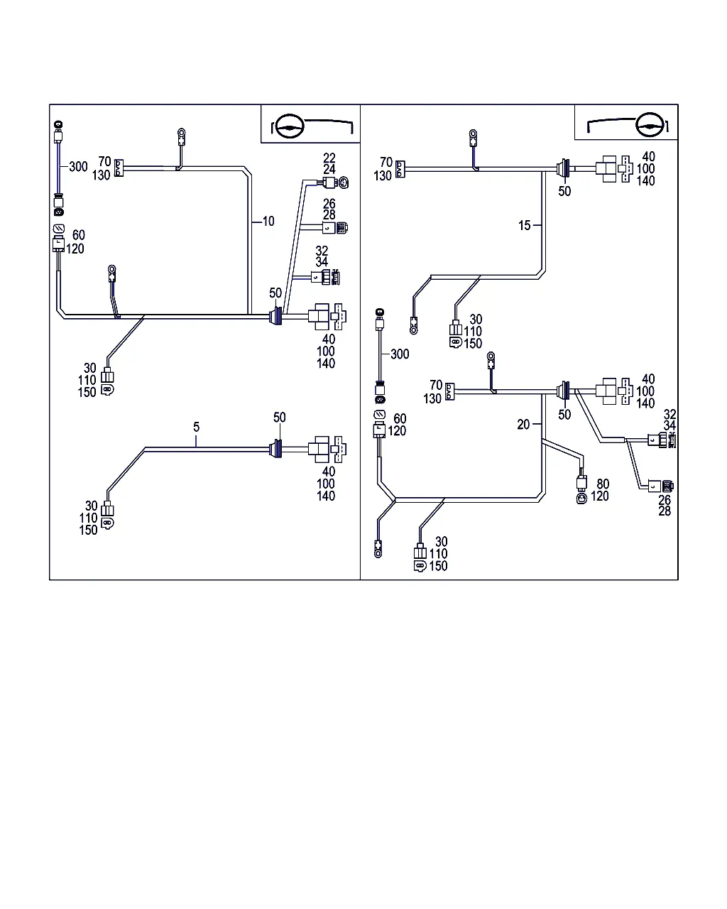 ЖГУТ ПРОВОДКИ ДЛЯ КЛИМ.УСТАН. И ФАРООЧИСТ.