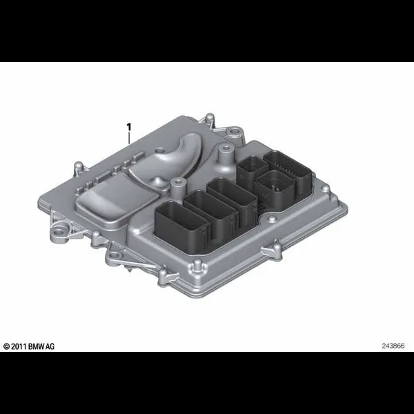 Базовый ЭБУ DME / MEVD 1726