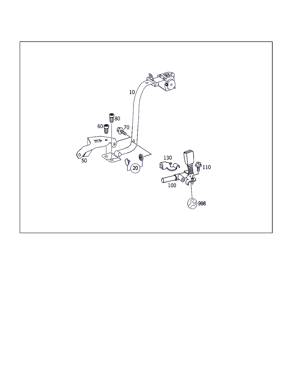 РЕМЕНЬ БЕЗОПАСНОСТИ ЗАДНЕГО СИДЕНЬЯ