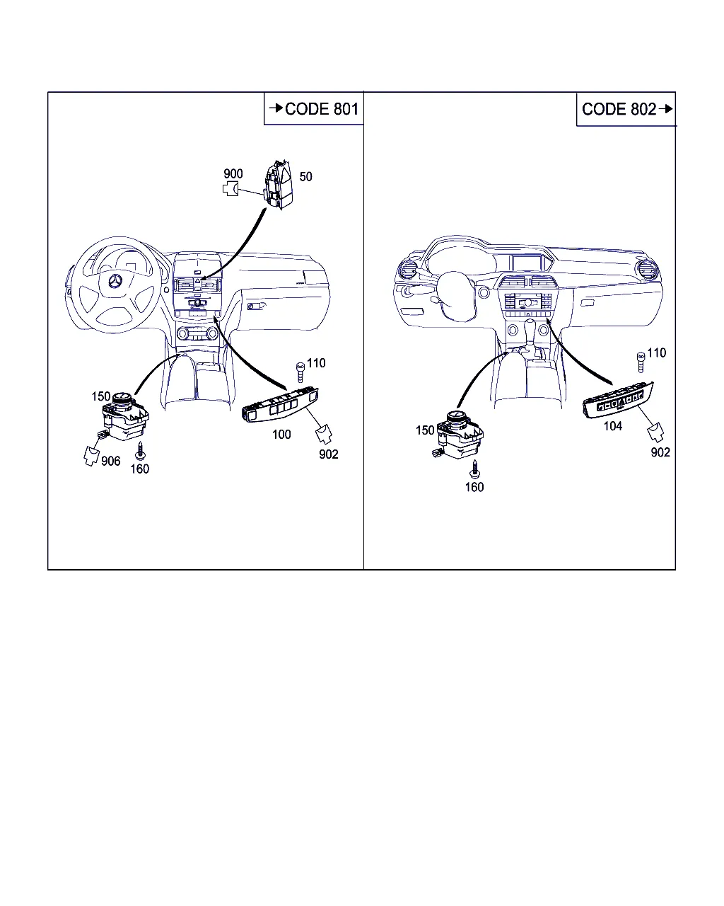 ВЫКЛЮЧАТЕЛИ В ПЕРЕДНЕЙ ПАНЕЛИ И ЦЕНТРАЛЬНОЙ КОНСОЛИ