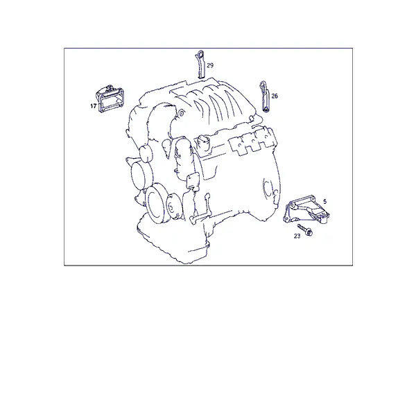 КРОНШТЕЙН ОПОРЫ ДВИГ. И НАВЕСНЫЕ ДЕТАЛИ