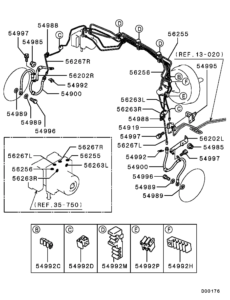 ТОРМОЗА - ТОРМОЗНЫЕ ТРУБКИ
