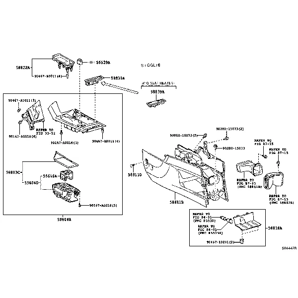 CONSOLE BOX & BRACKET