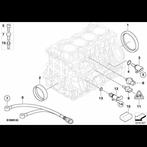 Блок цилиндров/дополнительные элементы