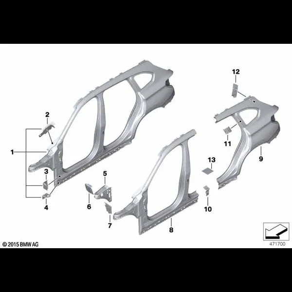 боковой каркас