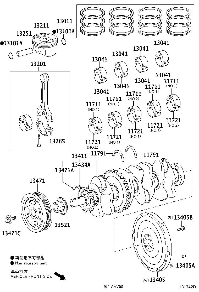 CRANKSHAFT & PISTON