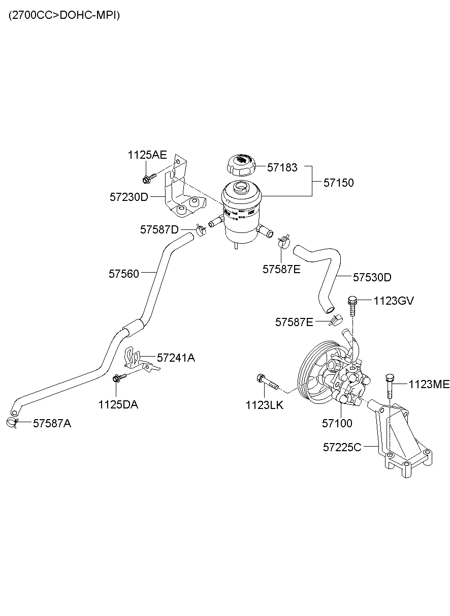 POWER STEERING OIL PUMP; 2