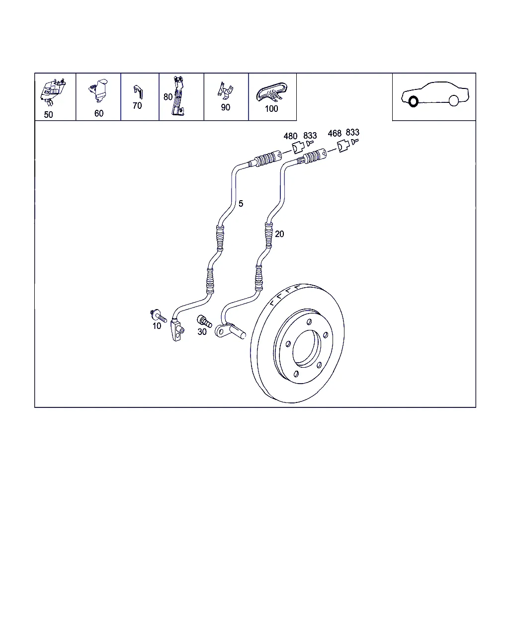 ЭЛЕКТРОПРОВОДКА ПЕРЕДНЕГО МОСТА
