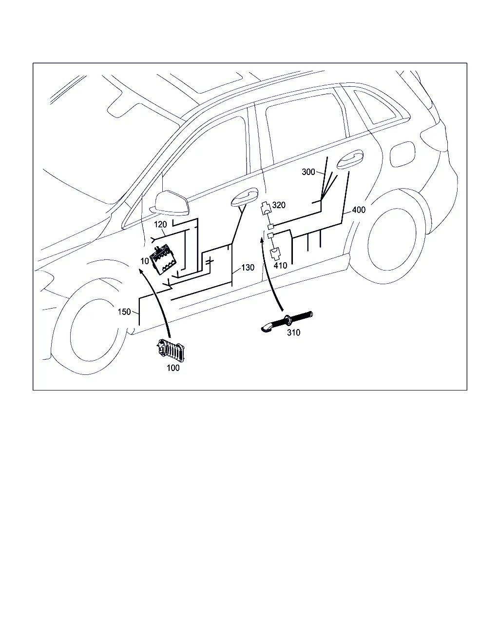 ЖГУТ ЭЛЕКТРОПРОВОДКИ И БЛОК УПР. ДВЕРИ