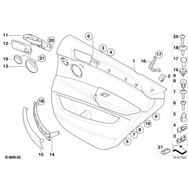 Обшивка двери Зд