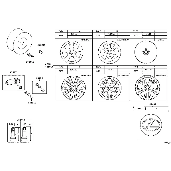 DISC WHEEL & WHEEL CAP