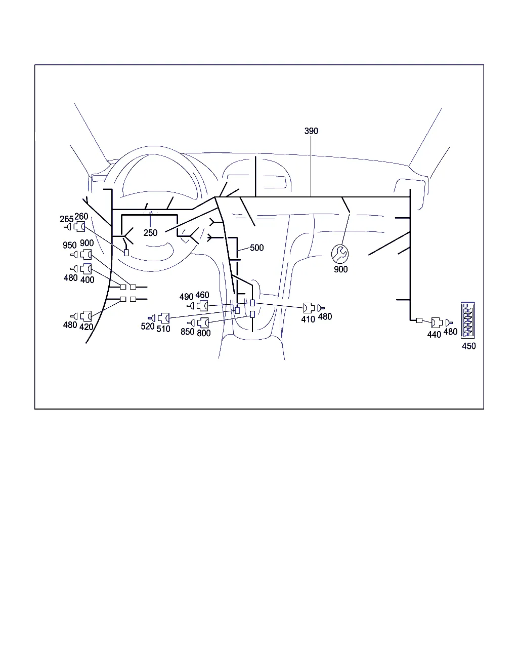 ЖГУТ ЭЛЕКТРОПРОВОДКИ ПЕРЕДНЕЙ ПАНЕЛИ
