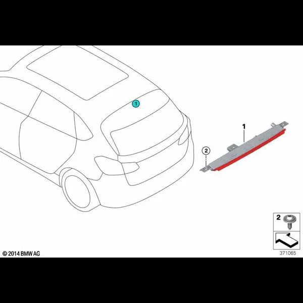 Третий фонарь стоп-сигнала