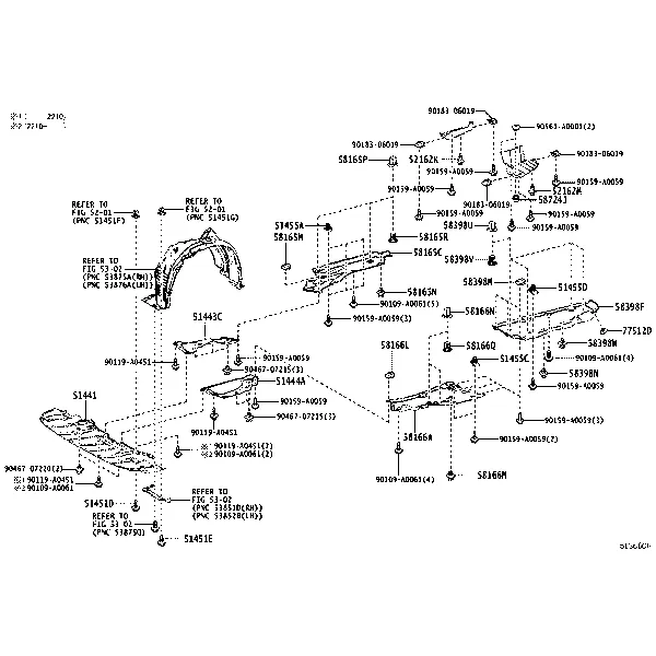 SUSPENSION CROSSMEMBER & UNDER COVER