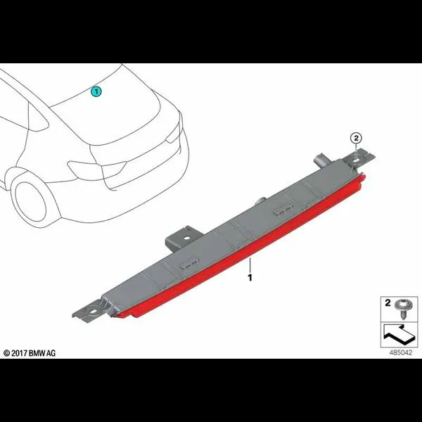 Третий фонарь стоп-сигнала
