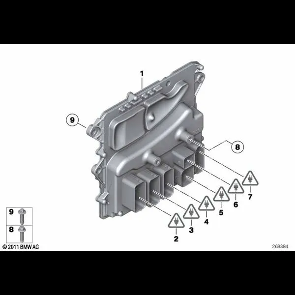 Базовый ЭБУ DME / MEVD172