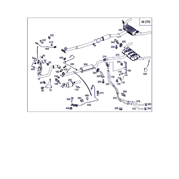 СИСТЕМА ВЫПУСКА ОГ ДЛЯ 4-ЦИЛ.БЕНЗ.АВТО- МОБИЛЕЙ