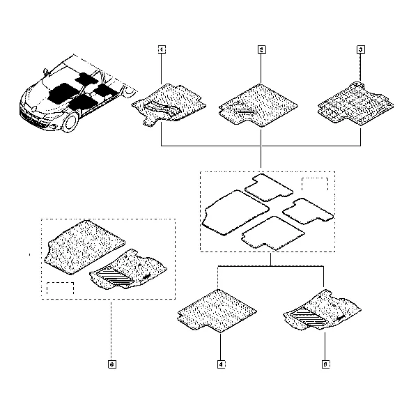 Напольный коврик (дополнительное оборудование)