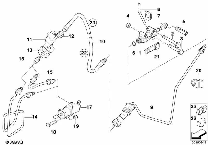 Привод управления сцеплением