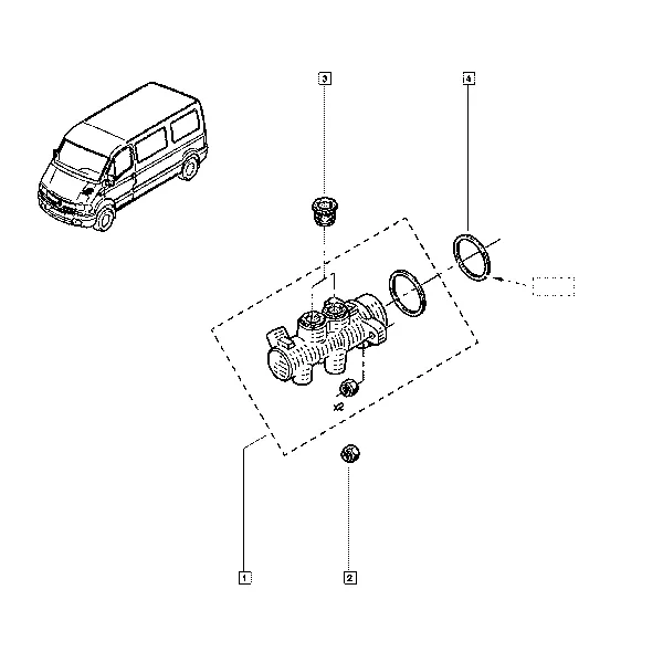 Главный тормозной цилиндр