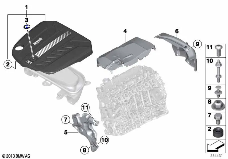 Звукоизоляционный кожух двигателя
