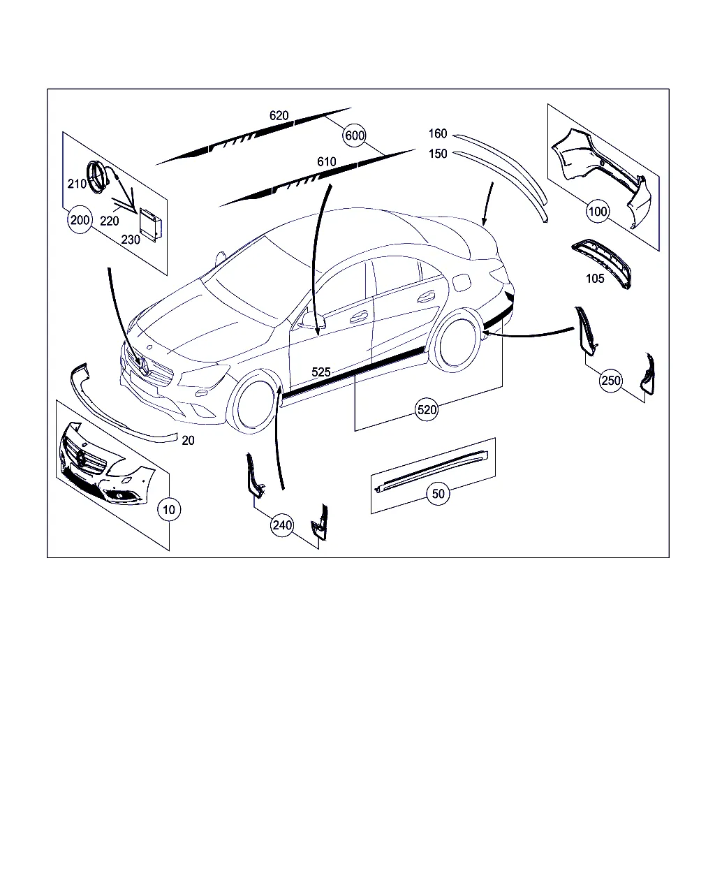 НАВЕСНЫЕ ДЕТАЛИ ВНЕШНИЕ