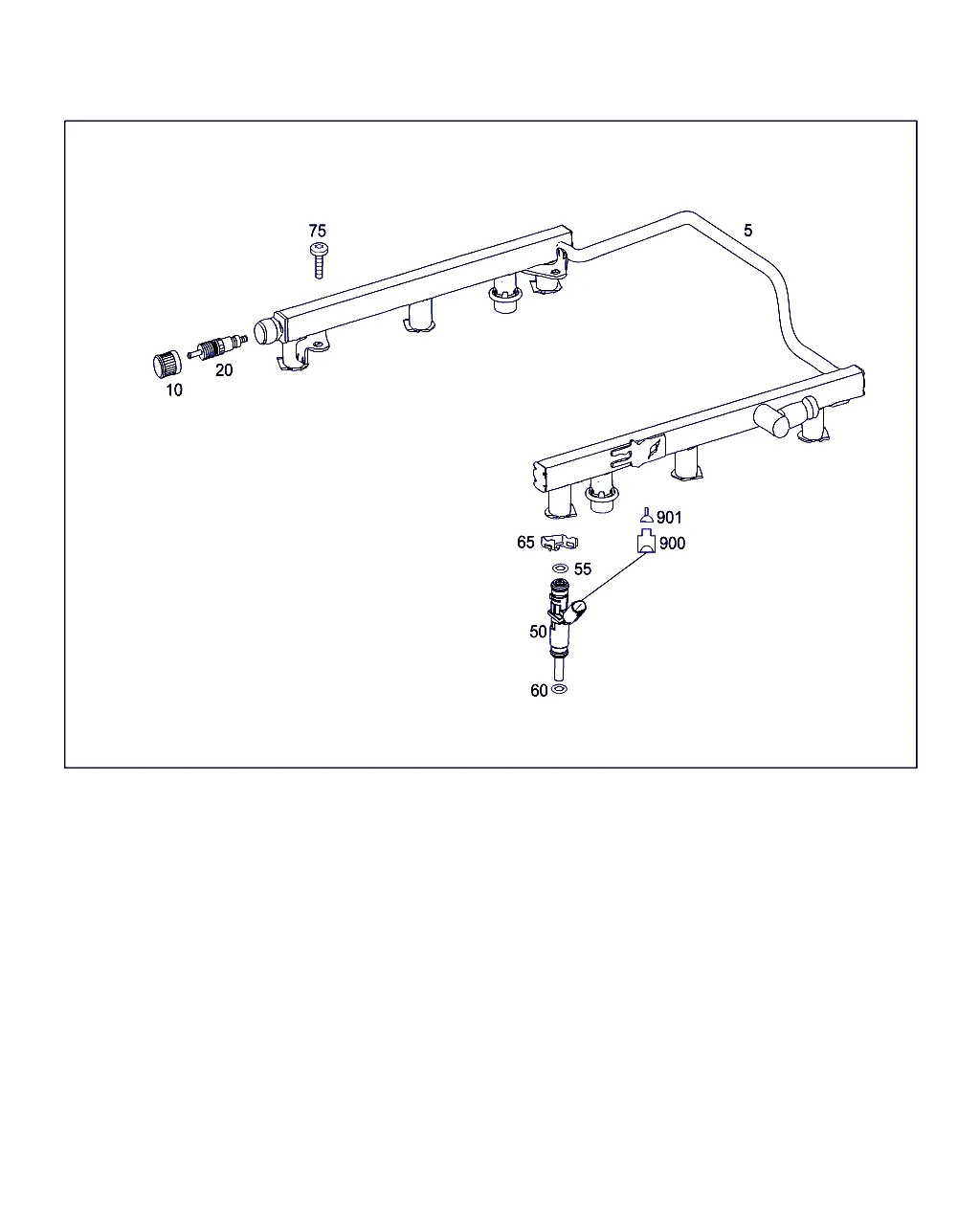 ФОРСУНКИ, РАСПРЕДЕЛИТЕЛЬ ТОПЛИВА; ДЛЯ MOTRONIC