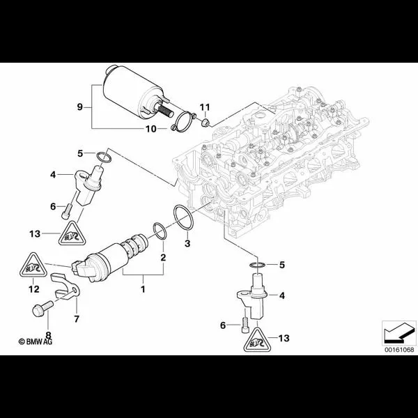 Головка бл.цил. - дополнит.эл.элементы