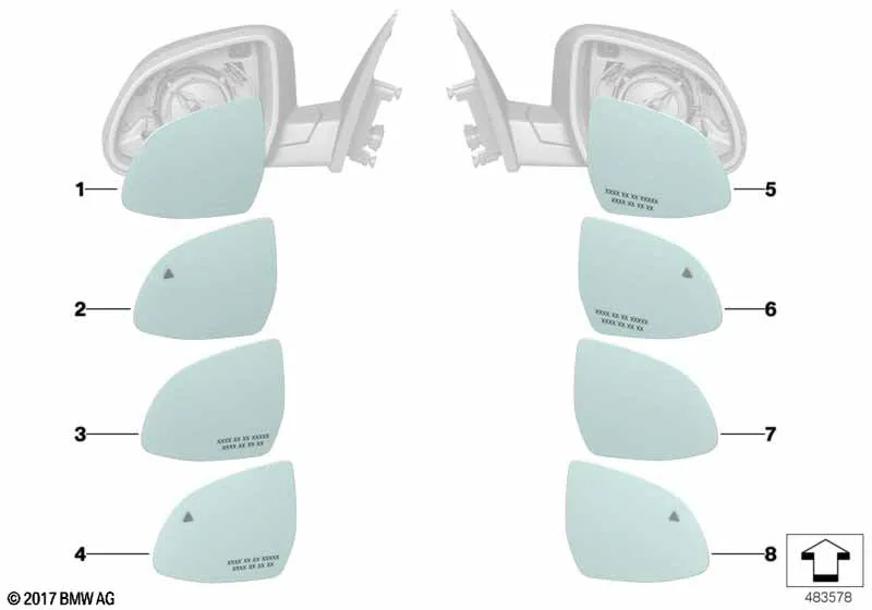 стекло зеркала