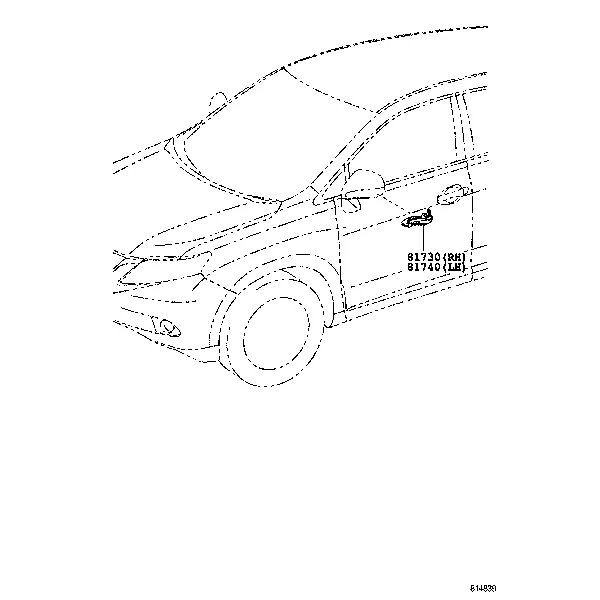 SIDE TURN SIGNAL LAMP & OUTER MIRROR LAMP