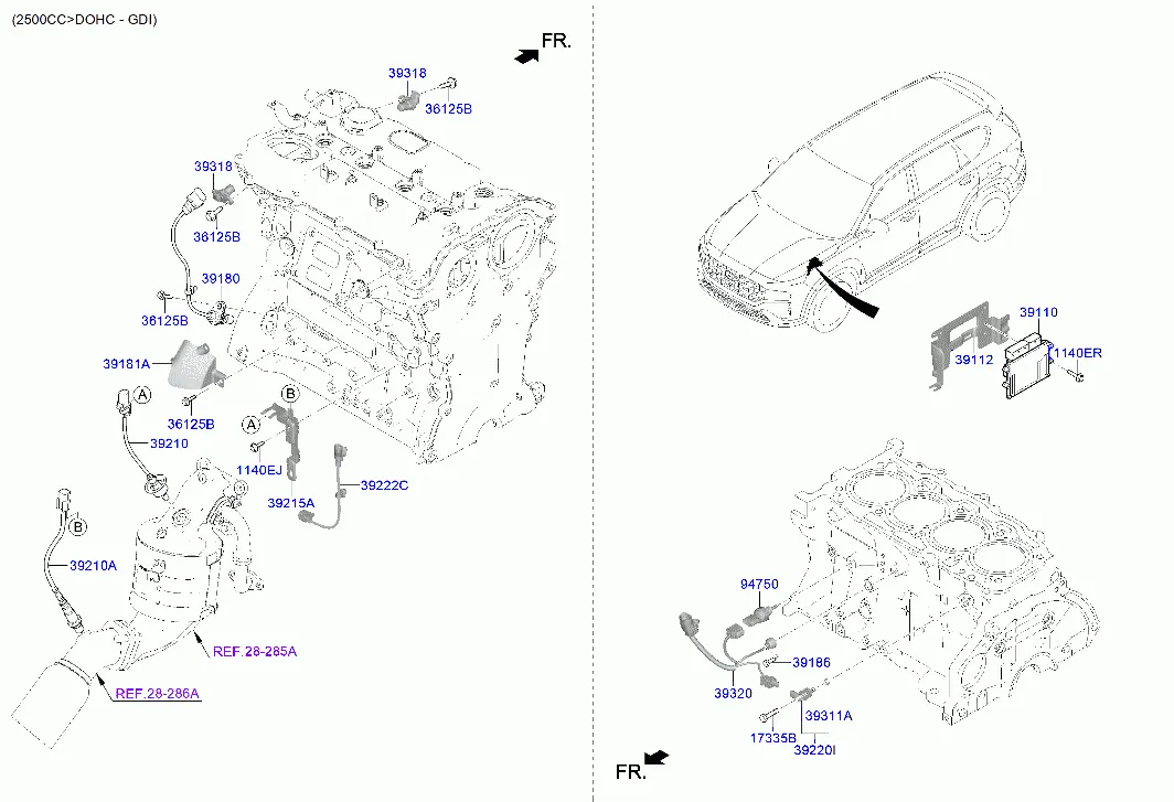 электронный блок управления двигателем