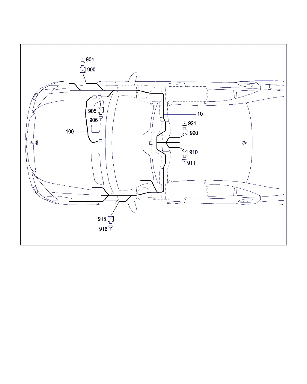 ЭЛ. ПРОВОД ДЛЯ КЛИМ. УСТ. ЗАДНЕЙ ЧАСТИ