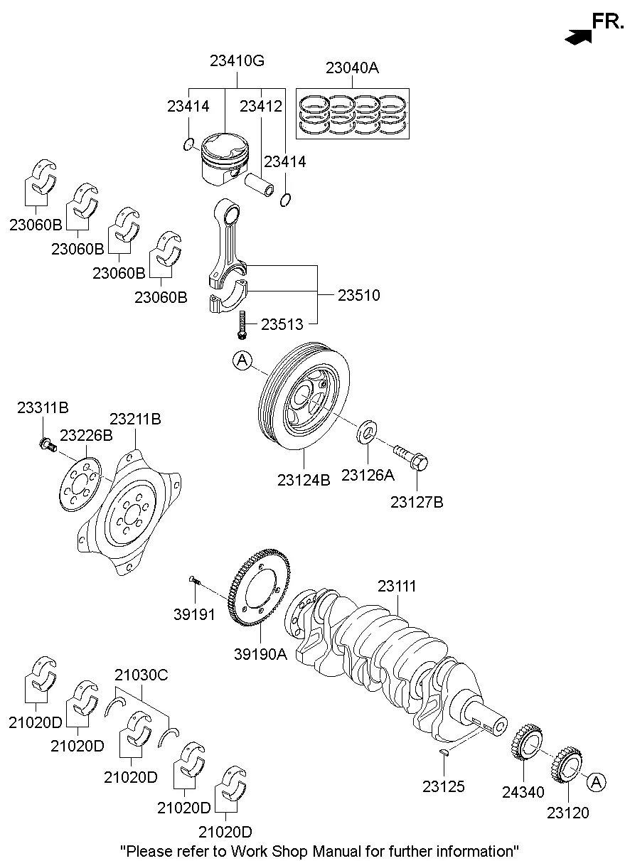 CRANKSHAFT & PISTON