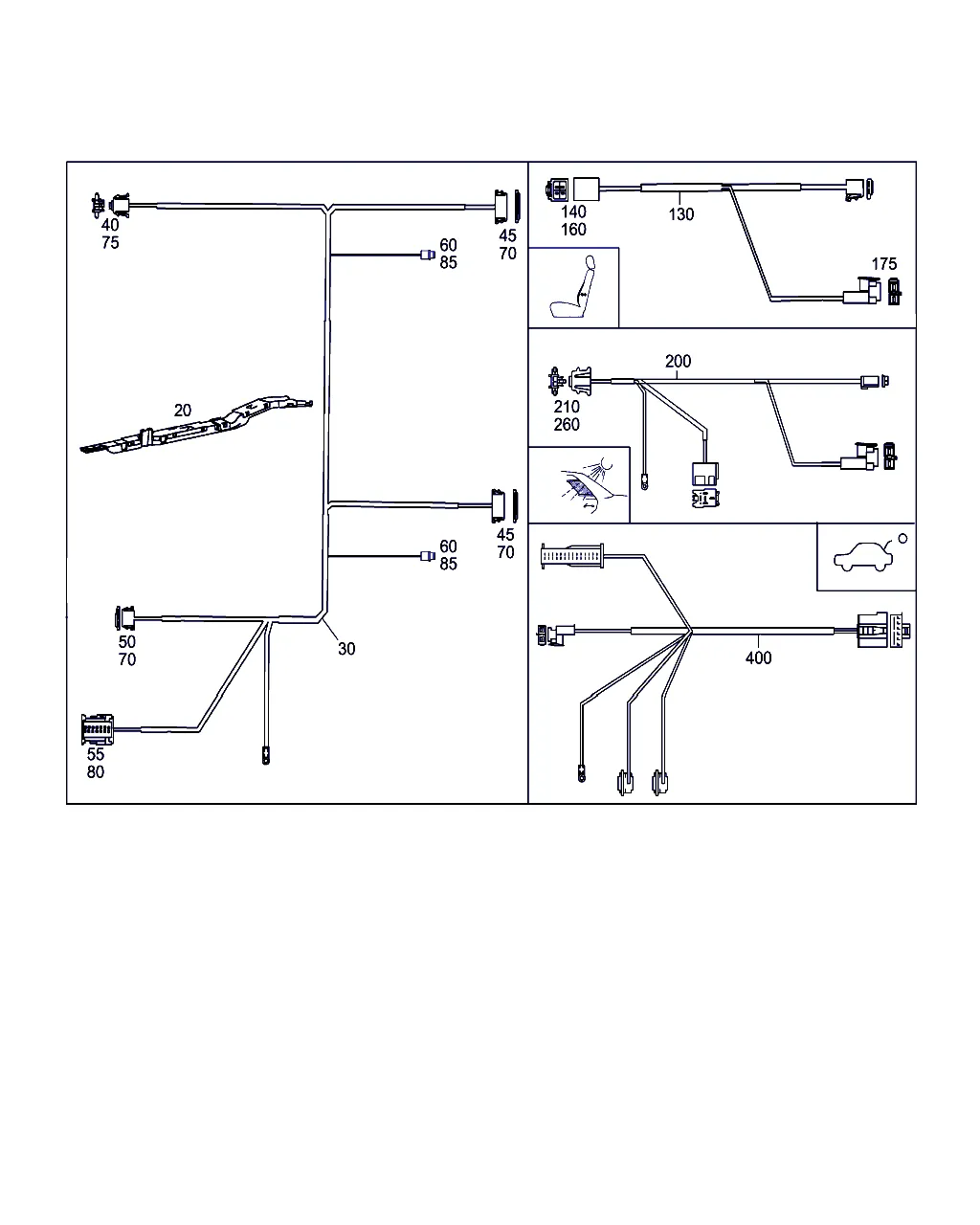 ЖГУТ ПРОВОДКИ В БАГАЖ.ОТДЕЛ.