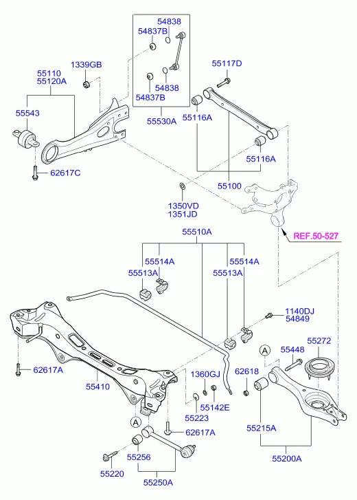 Рычаг задней подвески