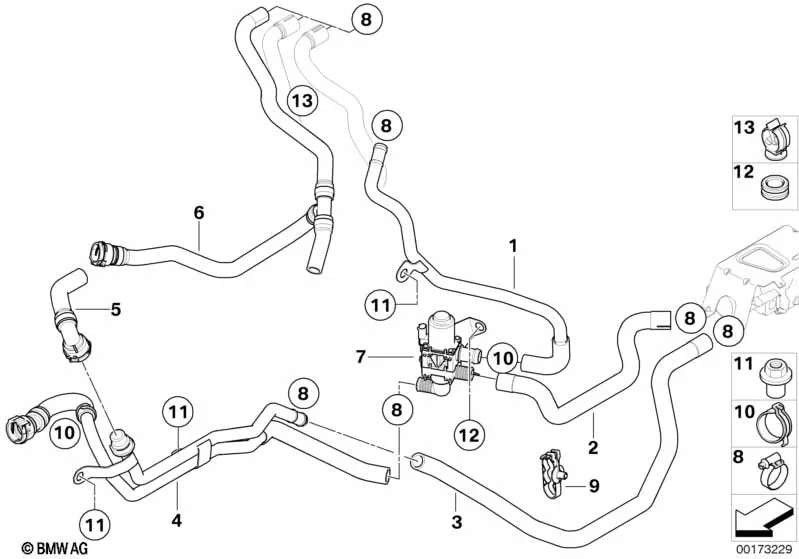 Шланги автоном.сист.отпления
