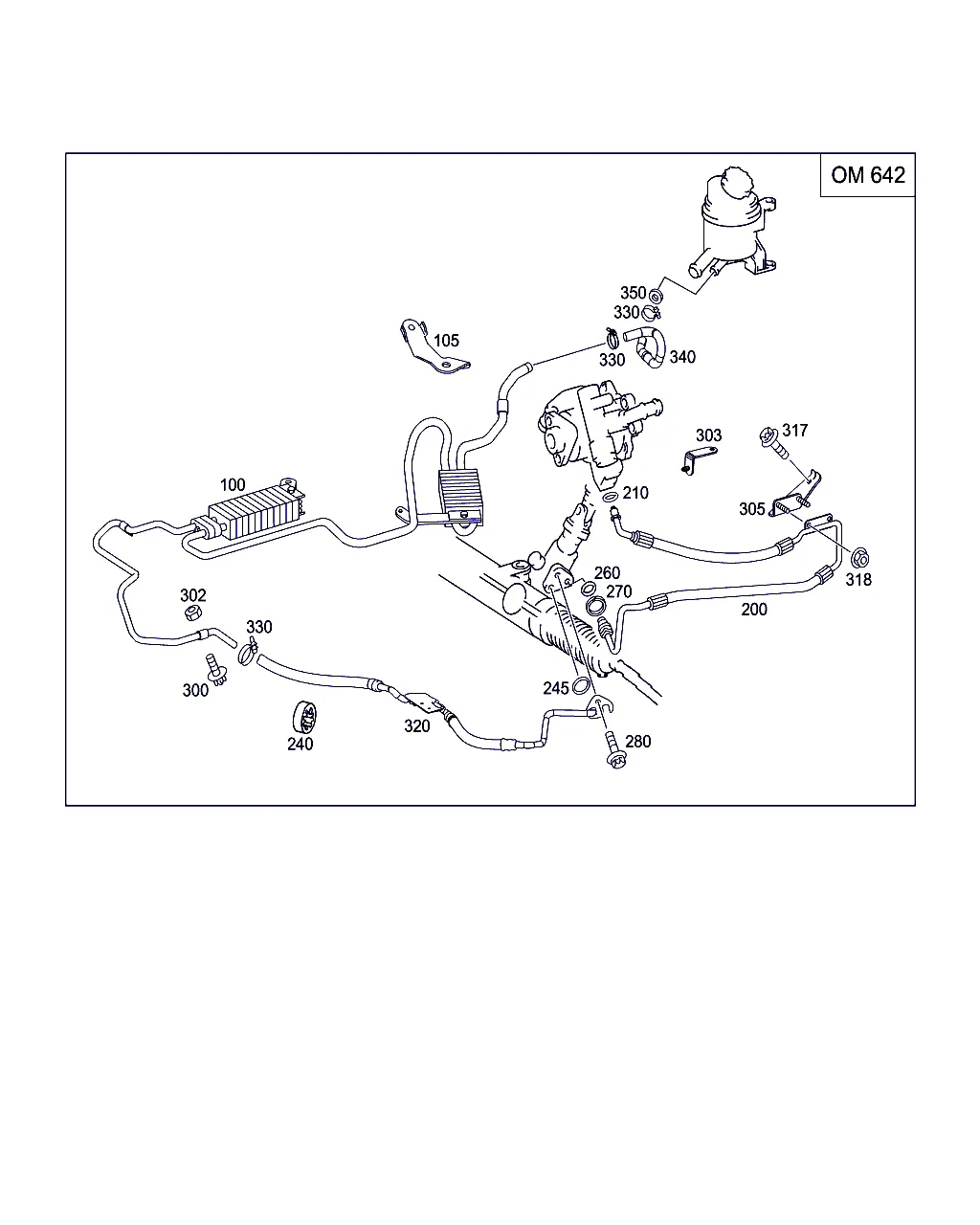 КОМПЛЕКТ ТРУБОК ДЛЯ А/М С ДИЗ. ДВИГ.