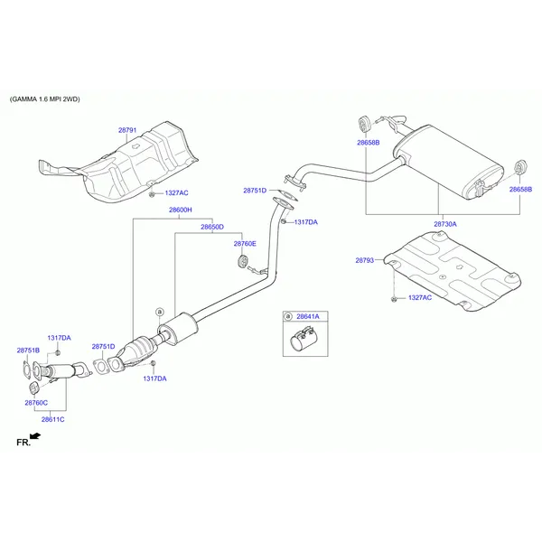 MUFFLER & EXHAUST PIPE