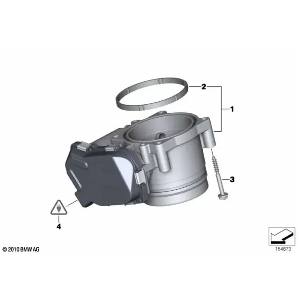 Корпус дроссельной заслонки