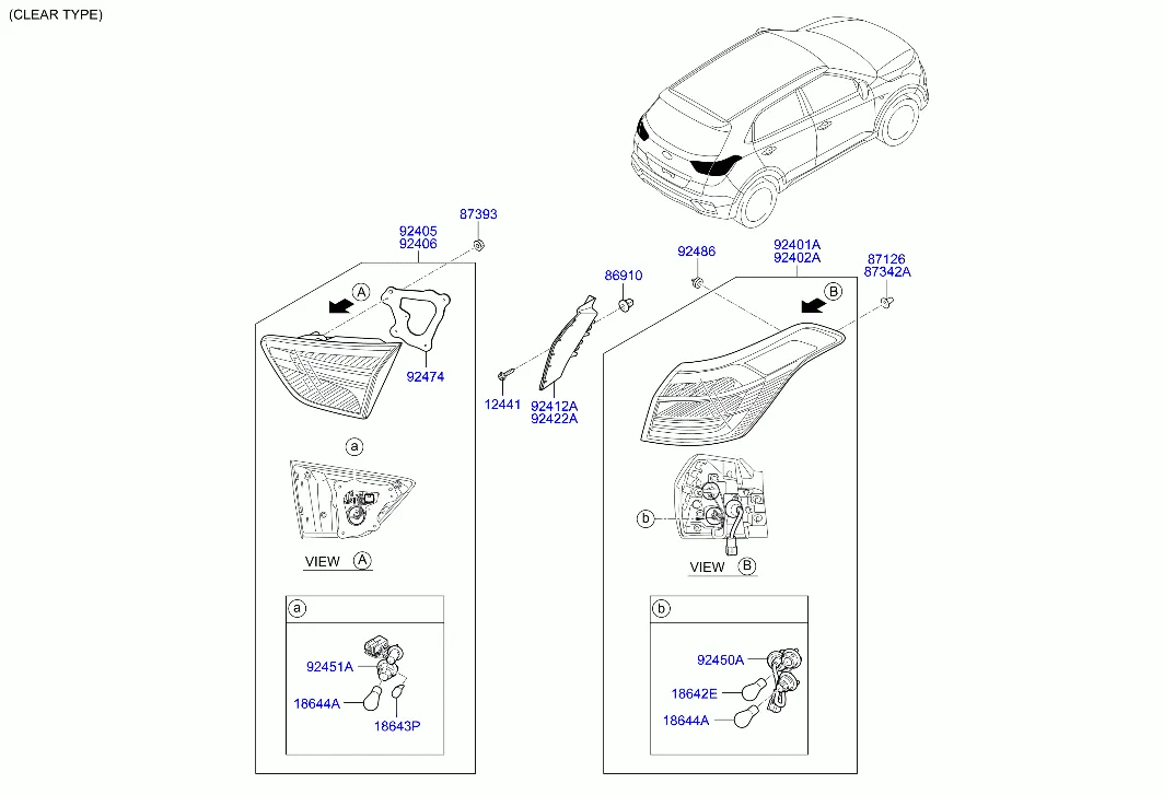 задняя фара