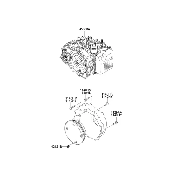 TRANSAXLE ASSY-AUTO
