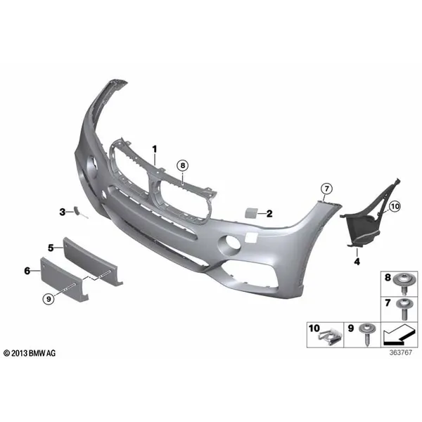 M облиц.впер.со светод.противотум.фарой