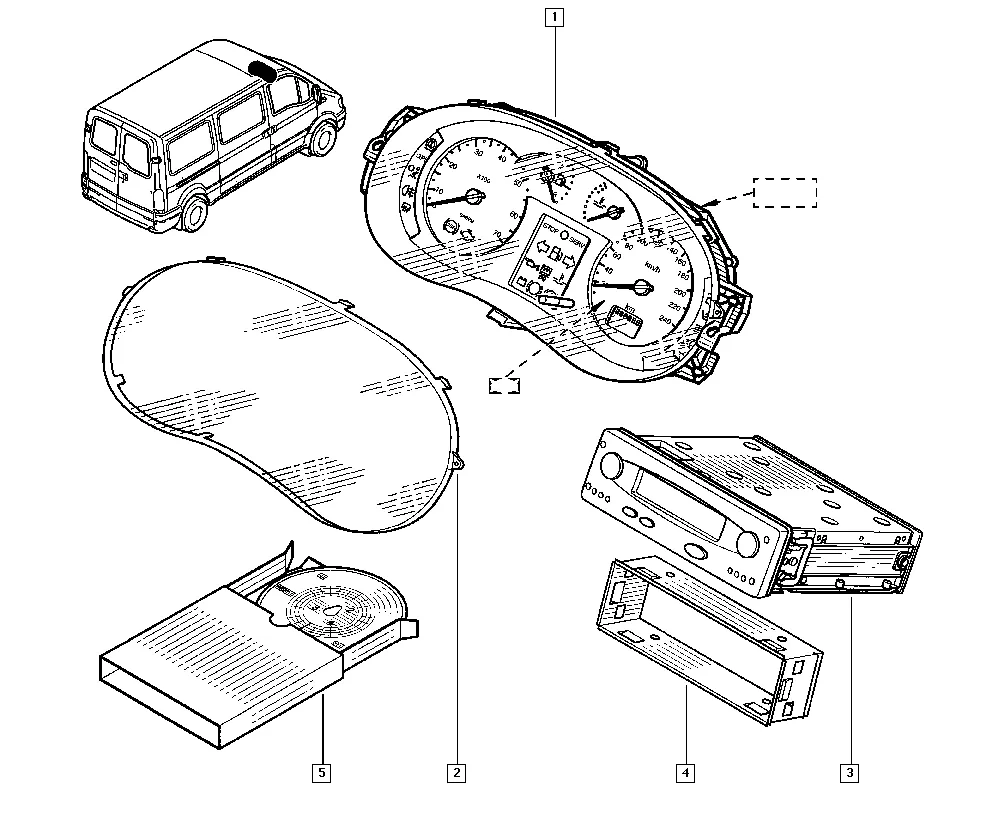 Щиток приборов