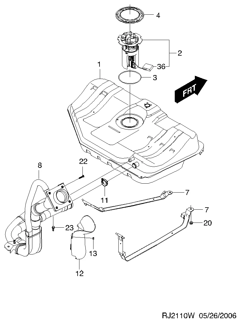 Топливный бак