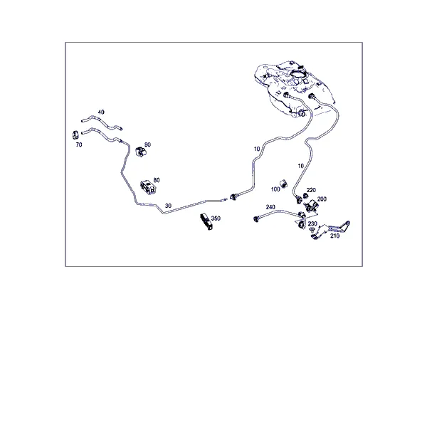 ТОПЛИВОПРОВОДЫ, А/М С БЕНЗ. ДВИГАТЕЛЯМИ