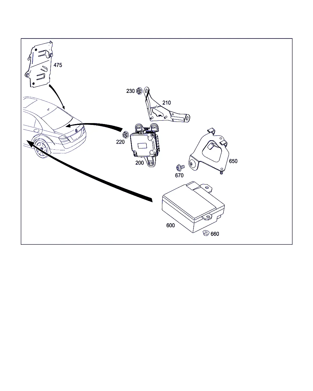БУ И ГНЕЗДО ПРЕДОХРАН. В ЗАДН. ЧАСТИ