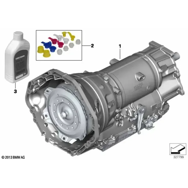 АКПП GA8HP70Z полноприводная