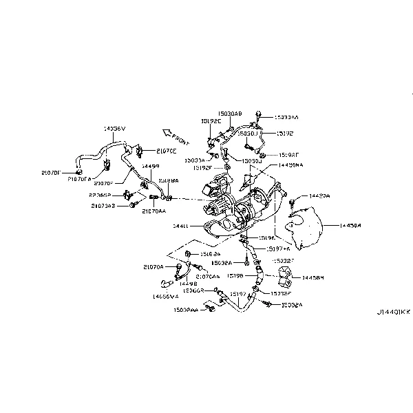 Турбонагнетатель; TURBO CHARGER