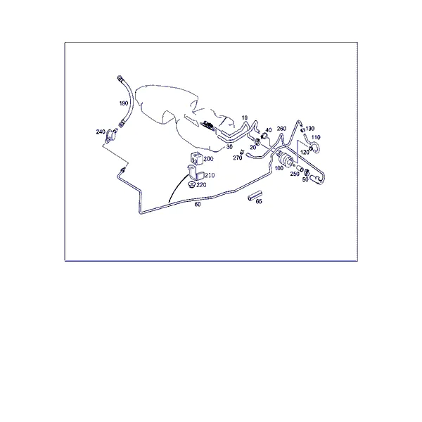 ТОПЛИВОПРОВОДЫ, А/М С БЕНЗ. ДВИГАТЕЛЯМИ