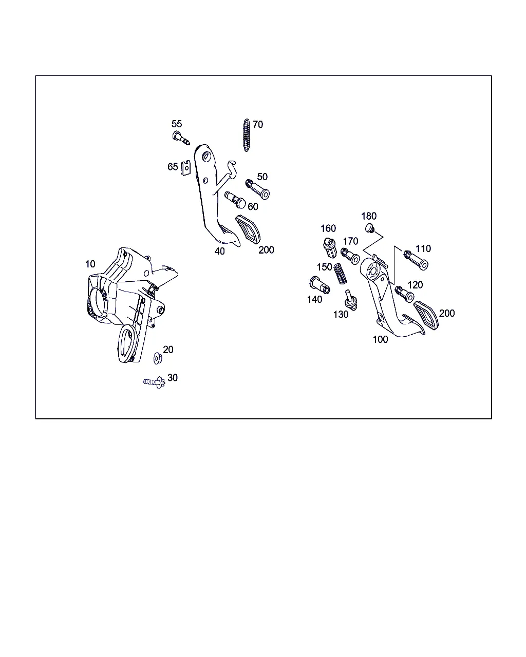 ПЕДАЛЬНЫЙ УЗЕЛ С ПОДШИПНИКАМИ